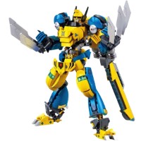 Set de construcție Sluban P. R. Mecha 525pcs (6938242962630) imaginea #2 — magazin online Desire.md