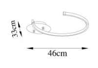 Plafonieră Trendy Luna 13327 46x6x33cm GTR002421 imaginea #2 — magazin online Desire.md