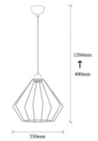 Люстра Trendy Made 4516 33x126x33cm GTR002537 фото №2 — интернет-магазин Desire.md