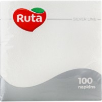 Șervețele de masă Ruta White 100pcs