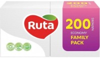 Șervețele de masă Ruta White 200pcs