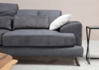 Canapea Trendy Frido Anthracit 92x79x185cm GTR003156 imaginea #2 — magazin online Desire.md