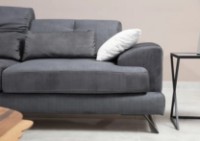 Canapea Trendy Frido Anthracit 92x79x225cm GTR003271 imaginea #2 — magazin online Desire.md