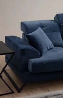 Canapea Trendy Frido Navy Blue 100x185x92cm GTR003155 imaginea #2 — magazin online Desire.md