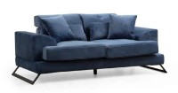 Canapea Trendy Frido Navy Blue 100x185x92cm GTR003155 imaginea #4 — magazin online Desire.md