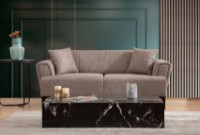 Canapea Trendy Hamlet Light Brown 95x180x77cm GTR003159