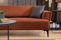 Canapea Trendy Hamlet Red Tile 95x180x77cm GTR003160 imaginea #3 — magazin online Desire.md