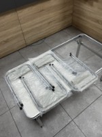 Marfă depreciată! Masa și scaune pliante pentru camping 4Life Travel White imaginea #6 — magazin online Desire.md