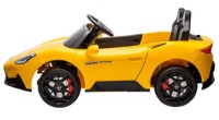 Mașinuța electrica KidsCar Maserati Mc20 Eva Yellow (6912025821918) imaginea #4 — magazin online Desire.md