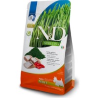 Hrană uscată pentru câini Farmina N&D Spirulina Herring & Wolfberry Adult Mini 2kg