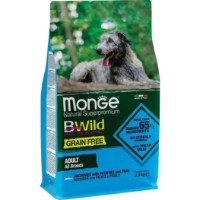 Hrană uscată pentru câini Monge Superpremium All Breeds Mini Adult Anchovies/Peas 2.5kg