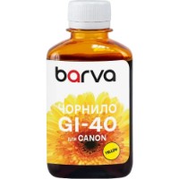 Контейнер с чернилами Barva Canon GI-40 Yellow 180ml (CGI40-750)