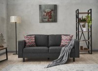 Canapea Trendy Kale Linen Anthracit 180x91x83cm GTR003165