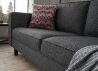 Canapea Trendy Kale Linen Anthracit 180x91x83cm GTR003165 imaginea #4 — magazin online Desire.md