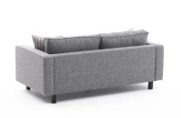 Canapea Trendy Kale Linen Grey 180x91x83cm GTR003167 imaginea #5 — magazin online Desire.md
