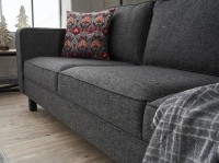 Canapea Trendy Kale Linen Anthracit 222x91x83cm GTR003274 imaginea #4 — magazin online Desire.md