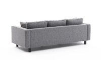 Canapea Trendy Kale Linen Grey 222x91x83cm GTR003276 imaginea #6 — magazin online Desire.md