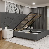 Кровать Bayro Elegans 1800x2000 Grey (118617) фото №3 — интернет-магазин Desire.md