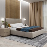 Кровать Bayro Serenity Pro 1800x2000 Light Grey (118671)