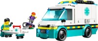 Set de construcție Lego City Emergency Ambulance (60451)