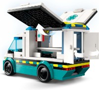 Set de construcție Lego City Emergency Ambulance (60451) imaginea #2 — magazin online Desire.md