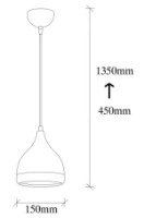 Люстра Trendy Rand 7000 15x135x15cm GTR002546 фото №2 — интернет-магазин Desire.md