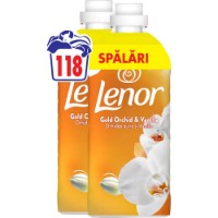 Condiționer pentru rufe Lenor Orchid & Vanilla 2x59 wash