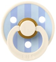 Suzeta BIBS Block Latex 6m+ Ivory/Dusty Blu (2002230)