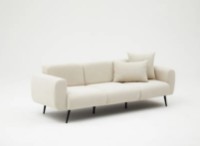 Canapea Trendy Latura Cream 235x82x77cm GTR003315 imaginea #3 — magazin online Desire.md