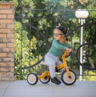 Детский велосипед Petite&Mars Turbo Intense Ochre 5in1 (613814) фото №8 — интернет-магазин Desire.md