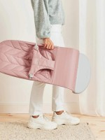Șezlong pentru bebeluși BabyBjorn Bliss Dusty Pink Cotton (006222A) imaginea #4 — magazin online Desire.md
