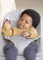 Șezlong pentru bebeluși BabyBjorn Bliss Light Grey Cotton (006224A) imaginea #2 — magazin online Desire.md