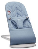 Șezlong pentru bebeluși BabyBjorn Bliss Woven Petal Quilt Blue (006223A)