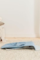 Șezlong pentru bebeluși BabyBjorn Bliss Woven Petal Quilt Blue (006223A) imaginea #3 — magazin online Desire.md