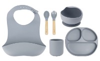 Set de hrănire Momi Ami Gray (AKCE00044)