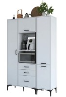 Шкаф Trendy JE118 2964 White 198.6x130x40cm GTR006682 фото №3 — интернет-магазин Desire.md