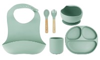 Set de hrănire Momi Ami Green (AKCE00045)