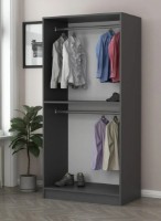 Шкаф Trendy Kale 190 Anthracit 90x190x52cm GTR004758 фото №3 — интернет-магазин Desire.md