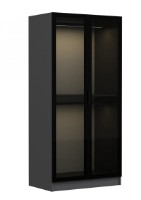 Шкаф Trendy Kale 190 Anthracit/Black 90x190x52cm GTR004830 фото №4 — интернет-магазин Desire.md