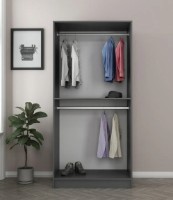 Шкаф Trendy Kale 210 Anthracit 90x210x52cm GTR004759 фото №4 — интернет-магазин Desire.md