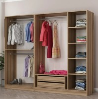 Шкаф Trendy Kale 210 Dore 225x210x52cm GTR004751 фото №2 — интернет-магазин Desire.md