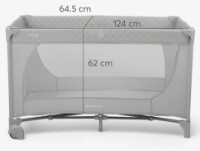 Pătuț pliabil Kikka Boo Medley Pink (31003020078) imaginea #5 — magazin online Desire.md