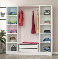 Шкаф Trendy Kale 3109 White/Walnut 180x190x52cm GTR004262 фото №4 — интернет-магазин Desire.md