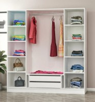 Шкаф Trendy Kale 4958 White/Anthracit 180x190x52cm GTR004410 фото №2 — интернет-магазин Desire.md