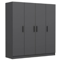 Шкаф Trendy Kale 4974 Anthracit 180x190x52cm GTR004420 фото №4 — интернет-магазин Desire.md