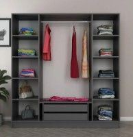 Шкаф Trendy Kale 4985 Anthracit 180x190x52cm GTR004427 фото №3 — интернет-магазин Desire.md