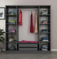 Шкаф Trendy Kale 5012 Anthracit/Dore 180x190x52cm GTR004442 фото №3 — интернет-магазин Desire.md