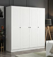 Шкаф Trendy Kale Mebran 4008 White 180x190x52cm GTR001819 фото №2 — интернет-магазин Desire.md