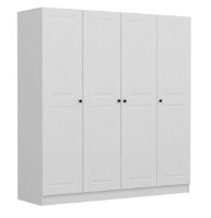 Шкаф Trendy Kale Mebran 4008 White 180x190x52cm GTR001819 фото №3 — интернет-магазин Desire.md