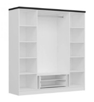 Шкаф Trendy Kale Plus 3045 White 180x190x52cm GTR004870 фото №2 — интернет-магазин Desire.md